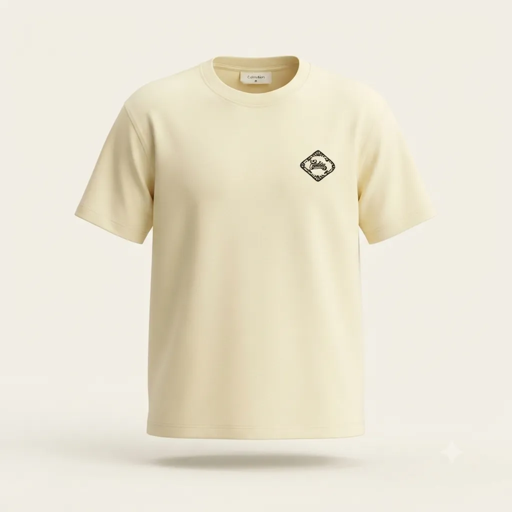 T-shirt Calvin Klein  embroidery