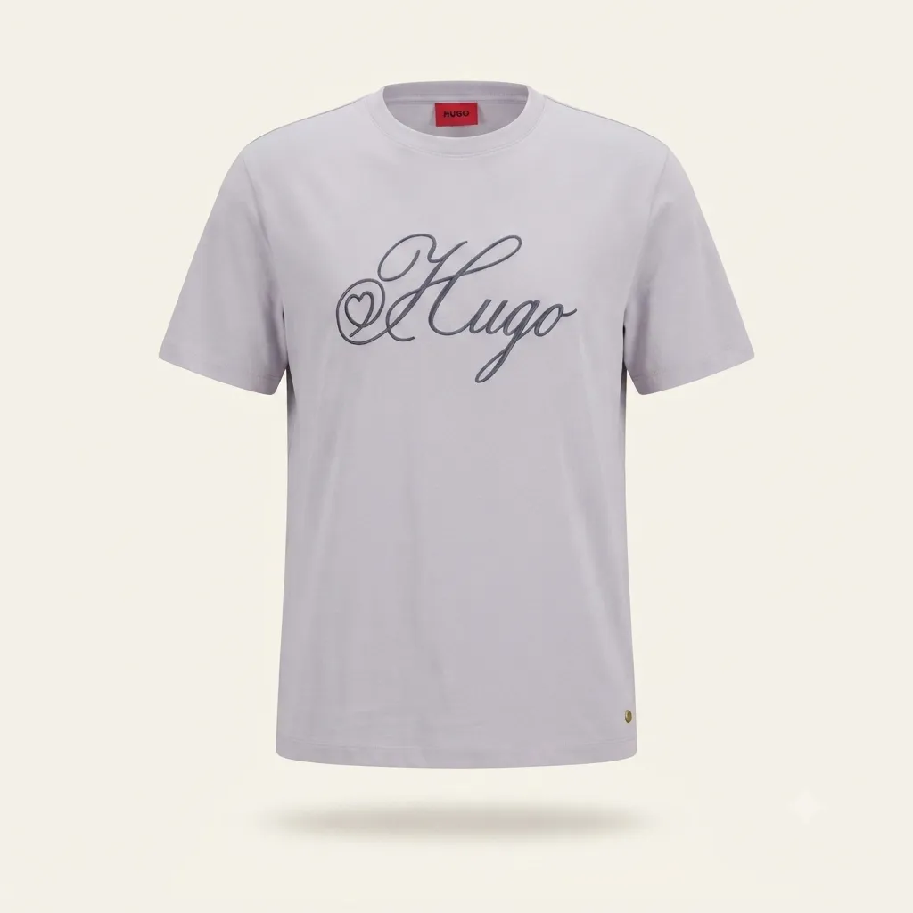 T-shirt boss HUGO embroidery