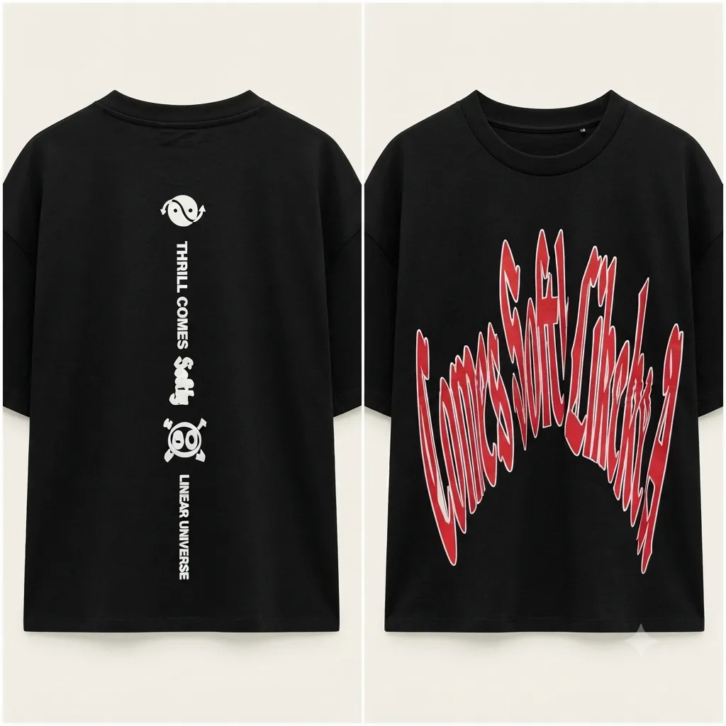T-shirt BERSHKA comes softly print (S)