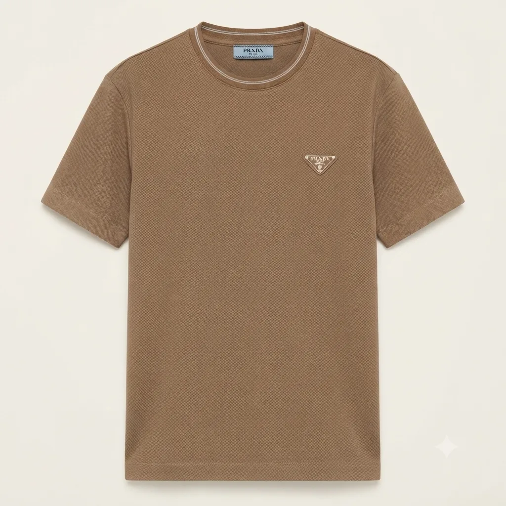 T-shirt Prada embroidery logo