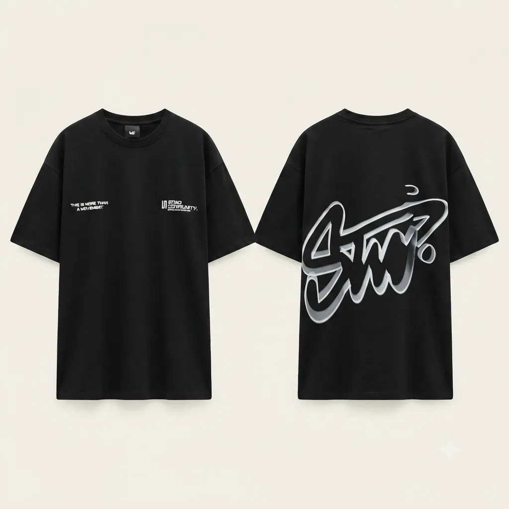 T-shirt STWD COMMUNITY LOGO PRINT