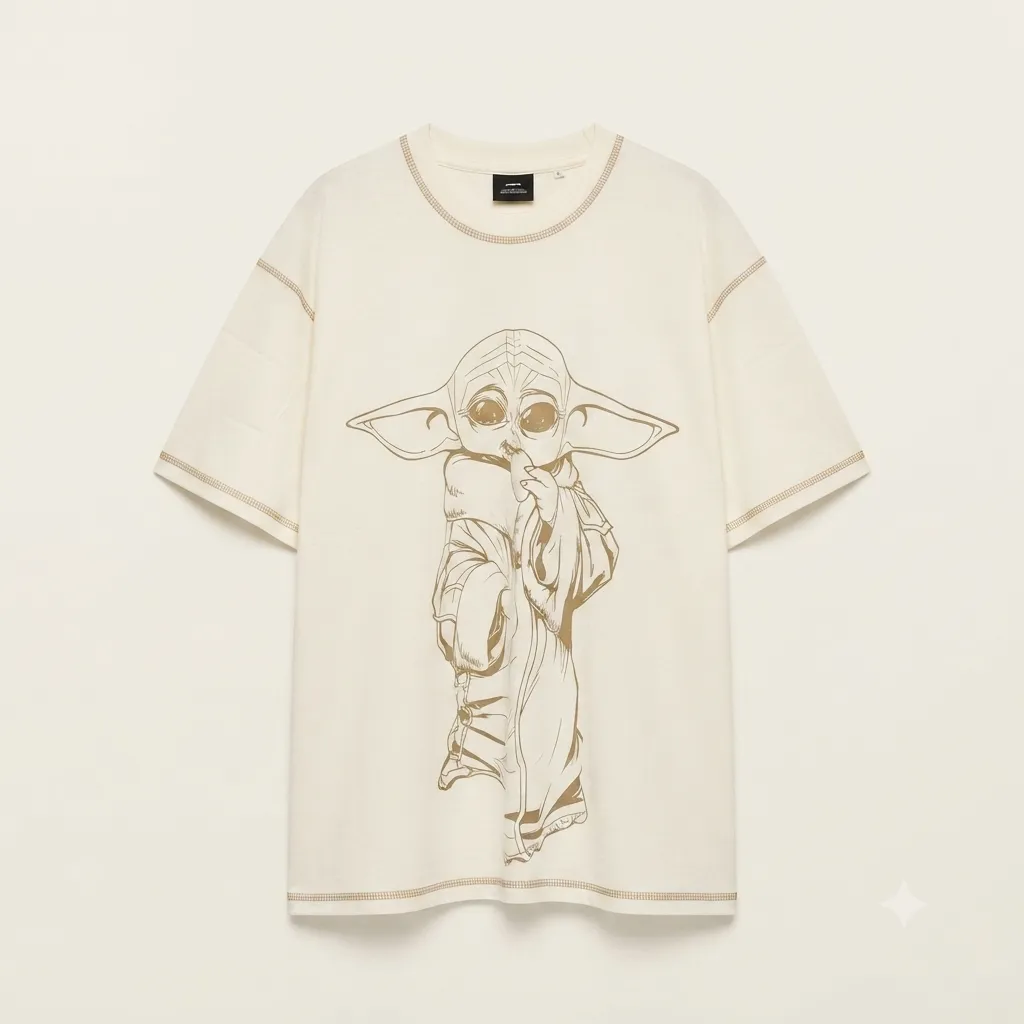 T-shirt STWD Baby Yoda PRINT (XS)