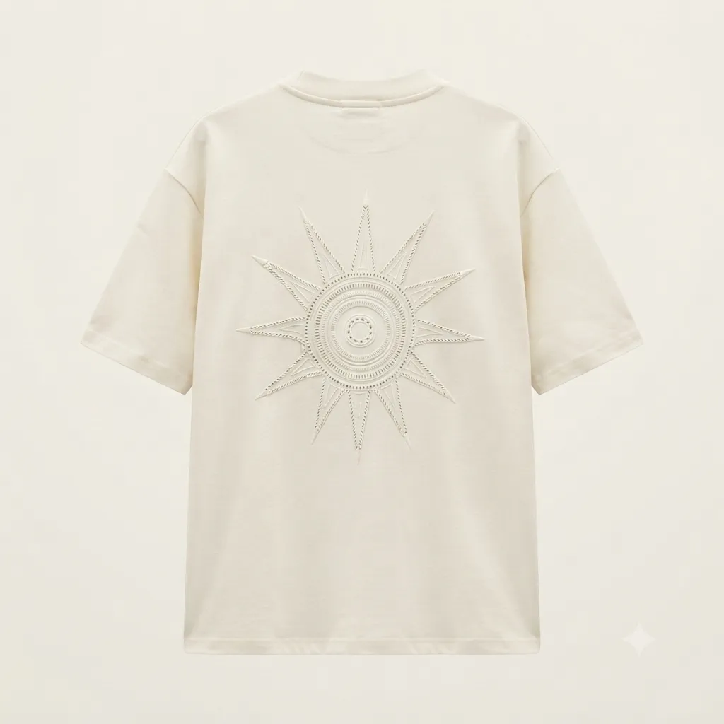 T-shirt Zara sun print (S)